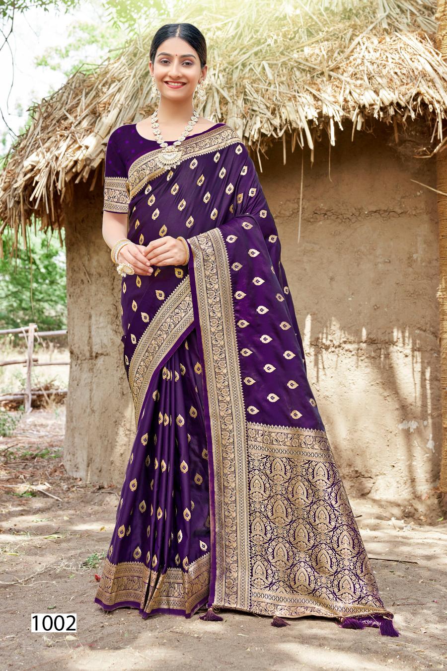 Saroj Royal Queen vol.12 Satin silk saree in surat with price wholesale