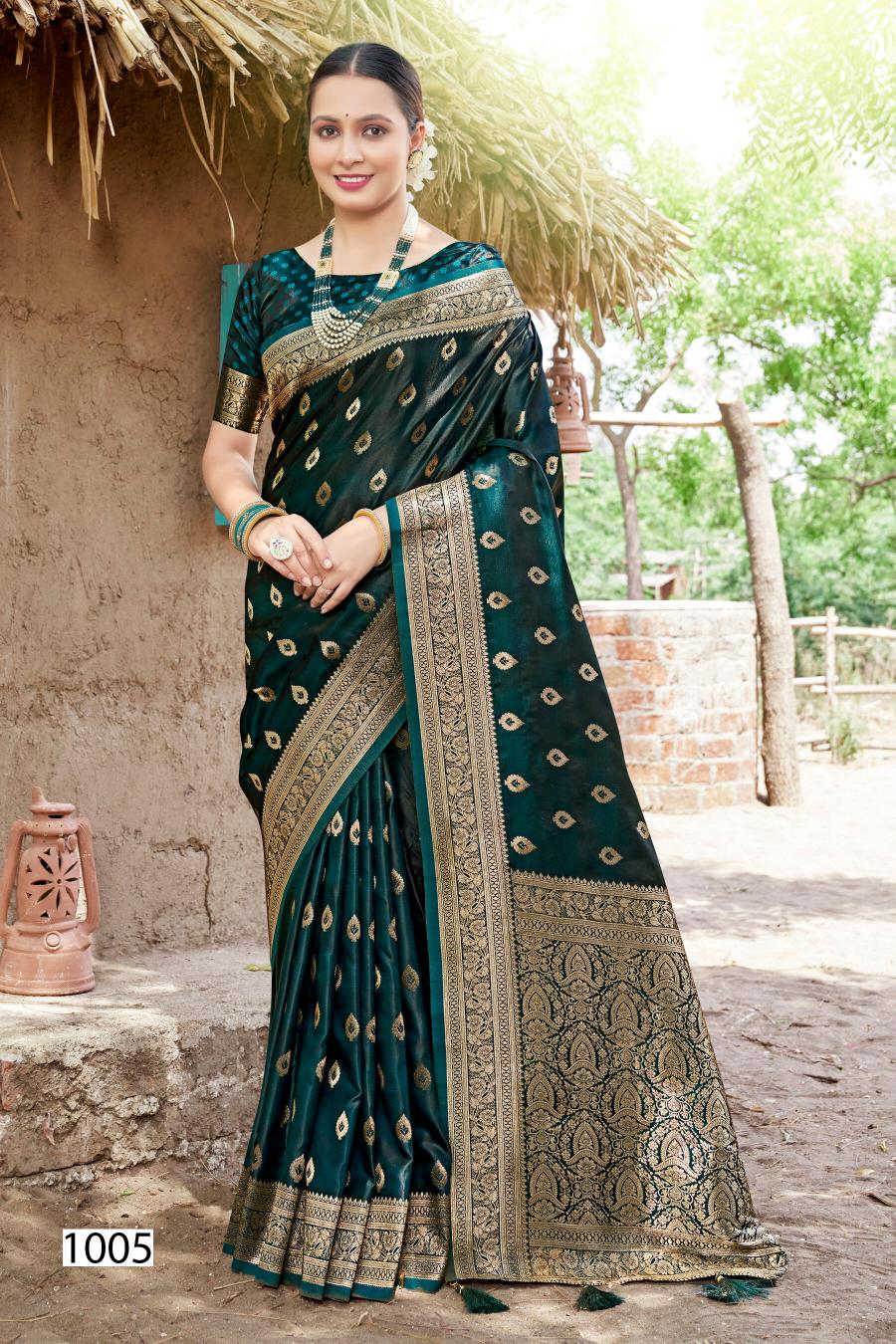 Saroj Royal Queen vol.12 Satin silk saree in surat with price wholesale