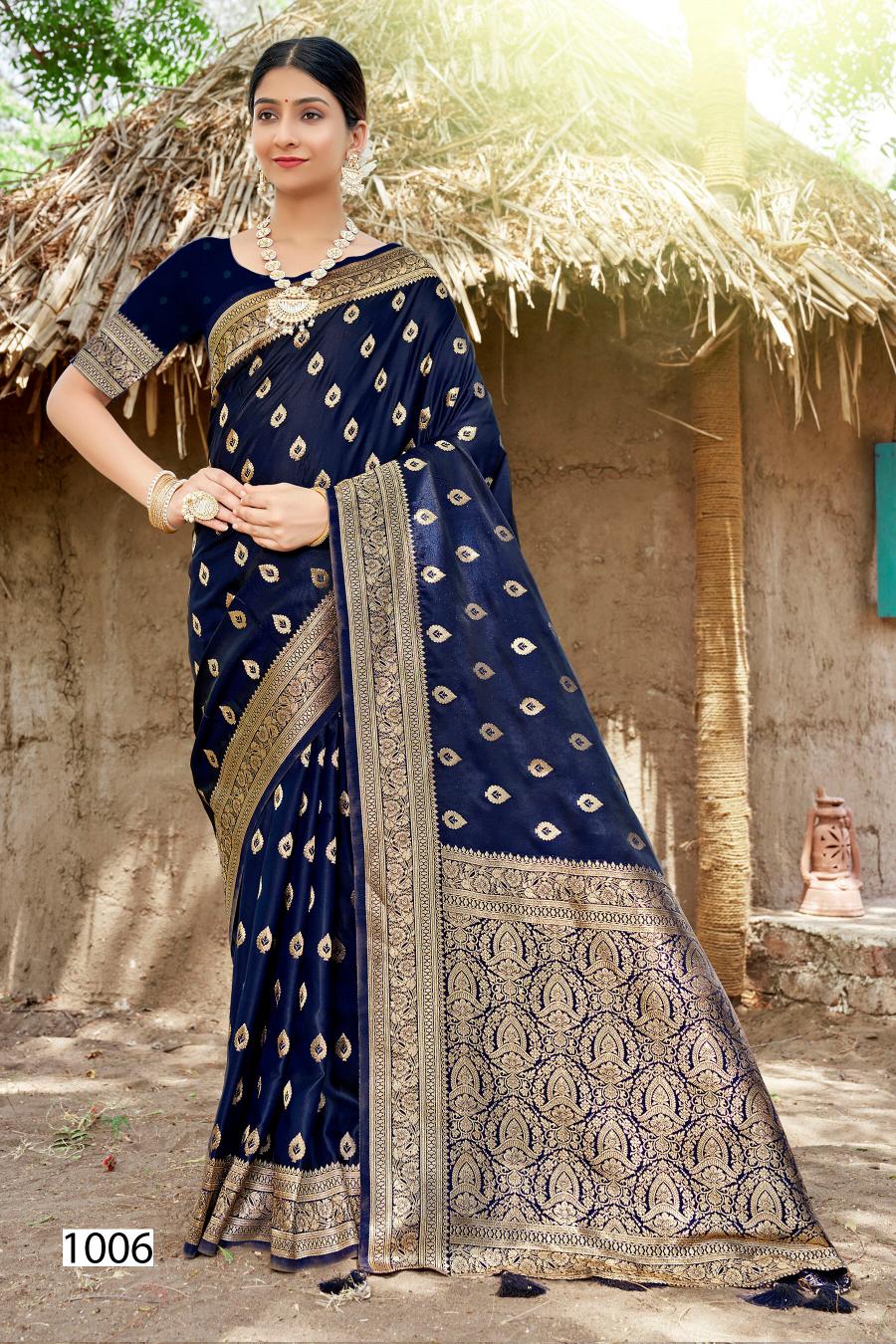 Saroj Royal Queen vol.12 Satin silk saree in surat with price wholesale