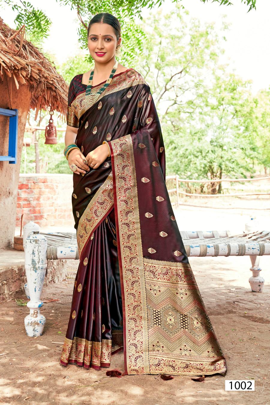 Saroj Royal Queen vol.13 Satin silk saree in surat with price wholesale