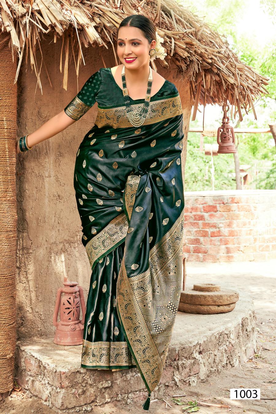 Saroj Royal Queen vol.13 Satin silk saree in surat with price wholesale