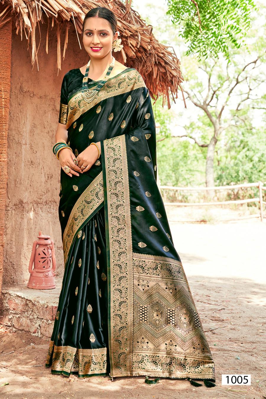 Saroj Royal Queen vol.13 Satin silk saree in surat with price wholesale
