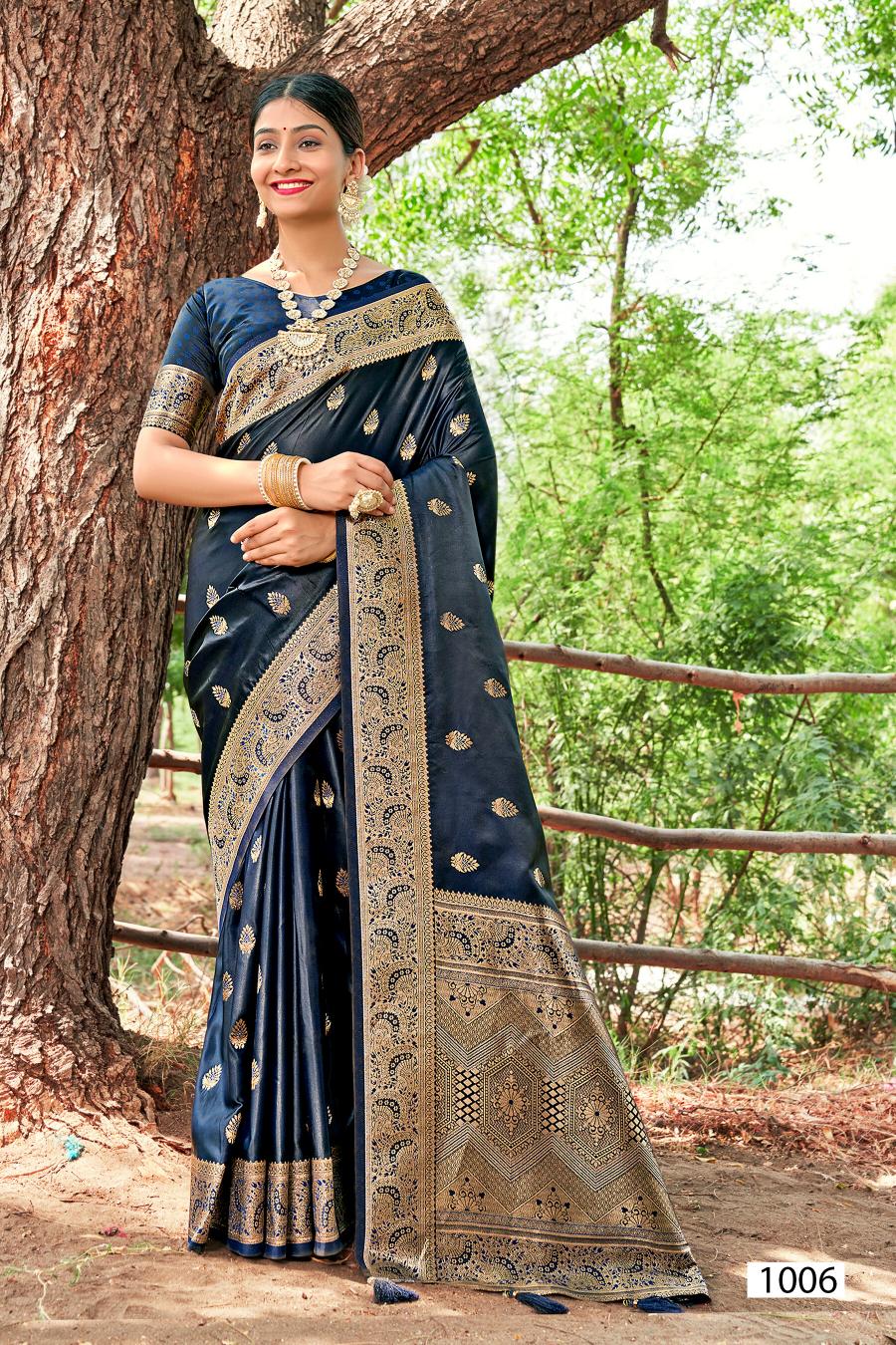Saroj Royal Queen vol.13 Satin silk saree in surat with price wholesale