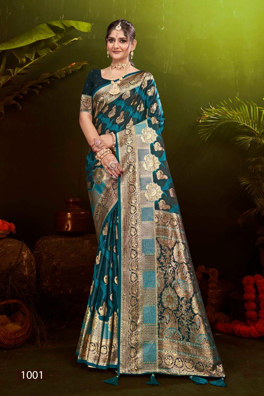 Saroj Royal Queen vol.16 Satin silk saree in surat with price wholesale