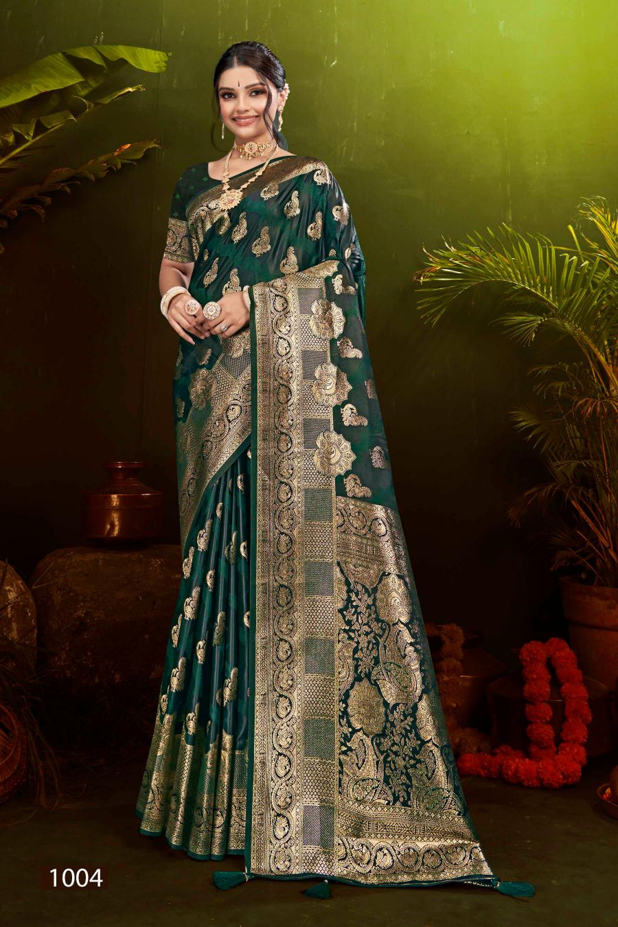 Saroj Royal Queen vol.16 Satin silk saree in surat with price wholesale
