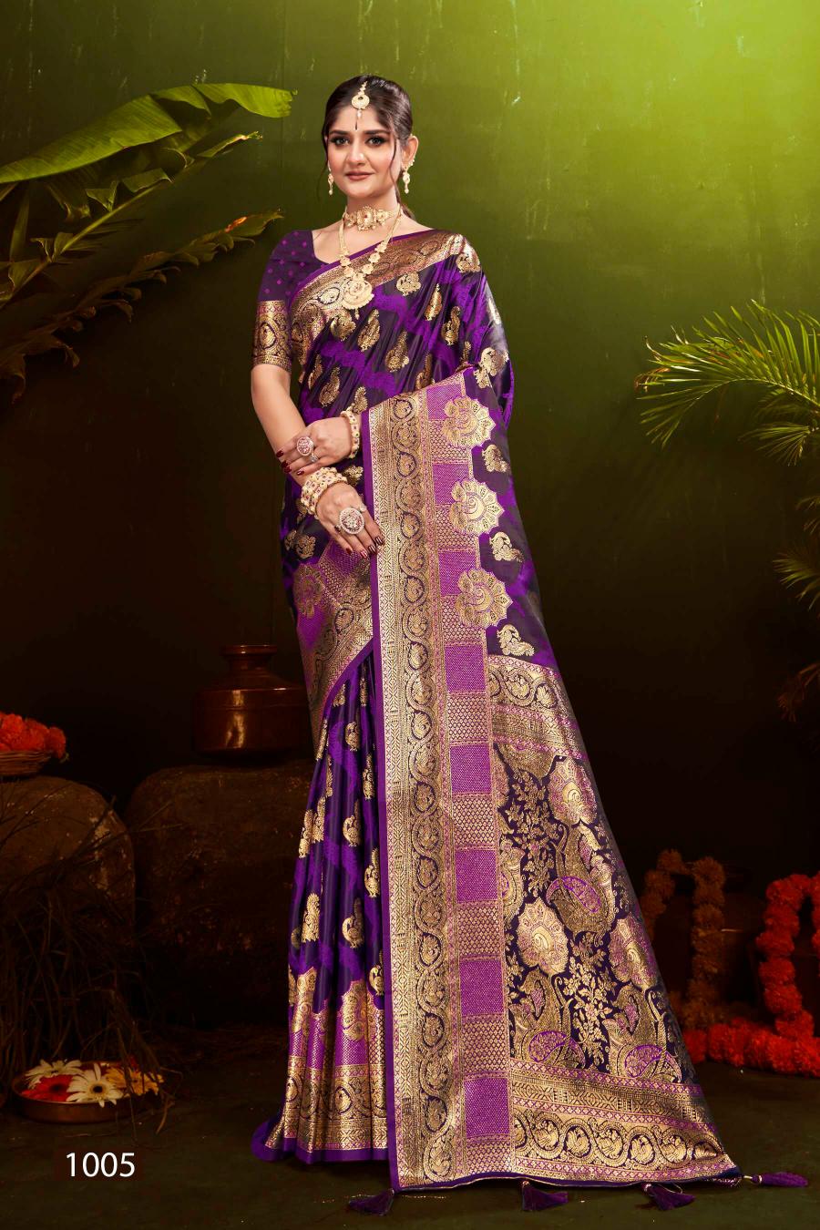 Saroj Royal Queen vol.16 Satin silk saree in surat with price wholesale