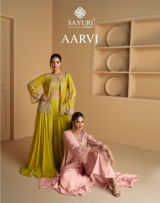 SAYURI DESIGNER AARVI Salwar Kameez Wholesale Catalog