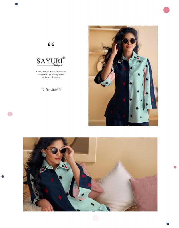 SAYURI DESIGNER CORAL Co-ord Set Wholesale catalog