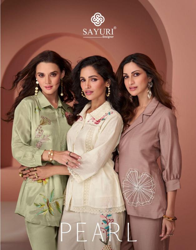 SAYURI DESIGNER PEARL CO-ORD SET Wholesale catalog