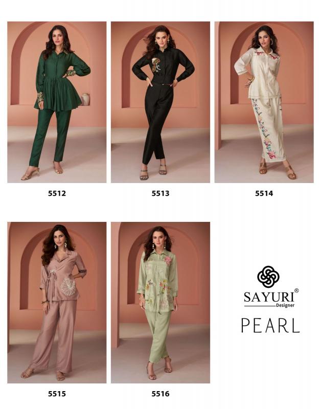 SAYURI DESIGNER PEARL CO-ORD SET Wholesale catalog