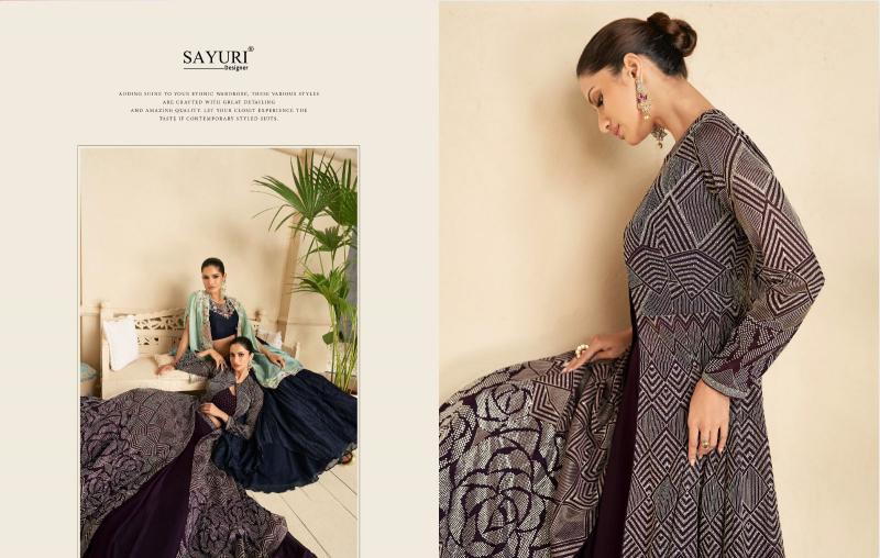 SAYURI VASANSI Georgette Salwar Kameez Wholesale catalog