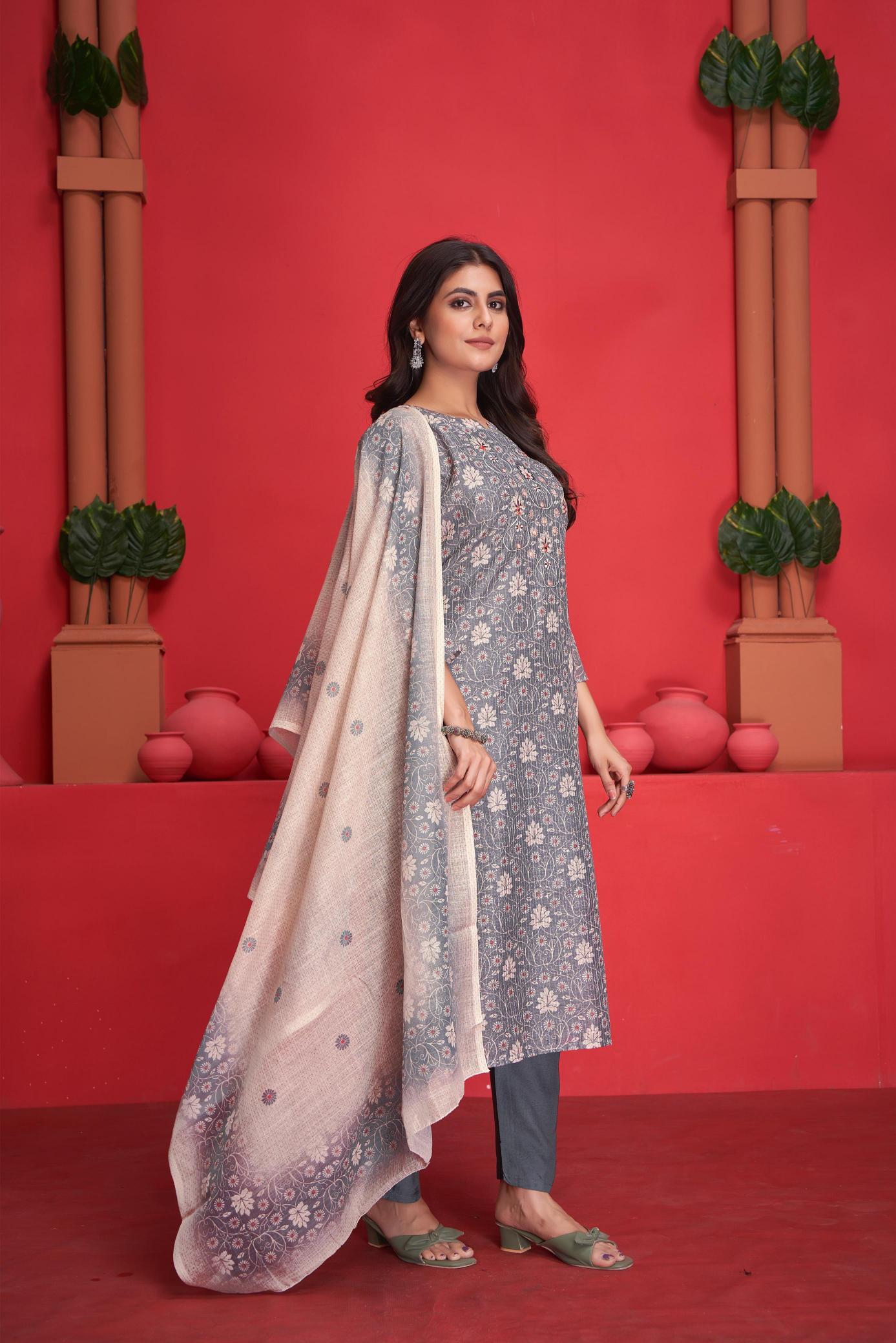 Seamore Hazoori Digital Print Kurti Wholesale Catalog