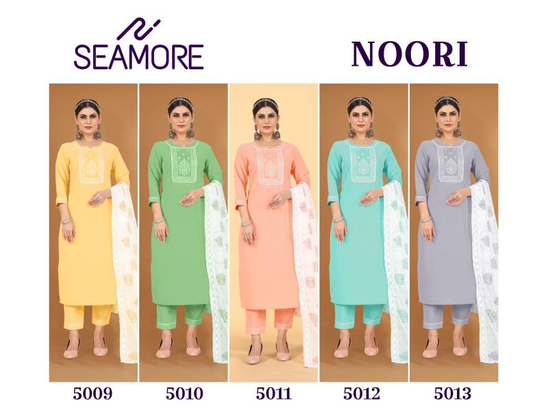 Seamore Noori Cotton Kurti Wholesale Catalog