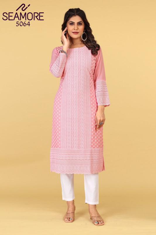 SEAMORE PINL PALAK VOL 3 Kurti Wholesale Catalog