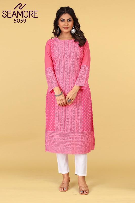 SEAMORE PINL PALAK VOL 3 Kurti Wholesale Catalog
