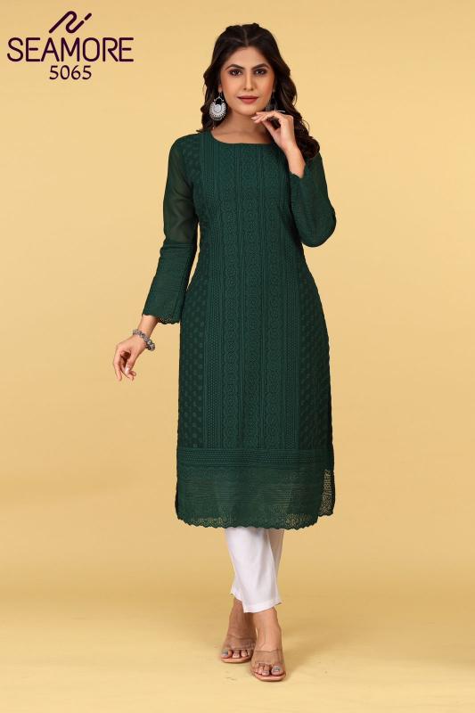 SEAMORE PINL PALAK VOL 3 Kurti Wholesale Catalog