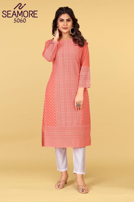 SEAMORE PINL PALAK VOL 3 Kurti Wholesale Catalog