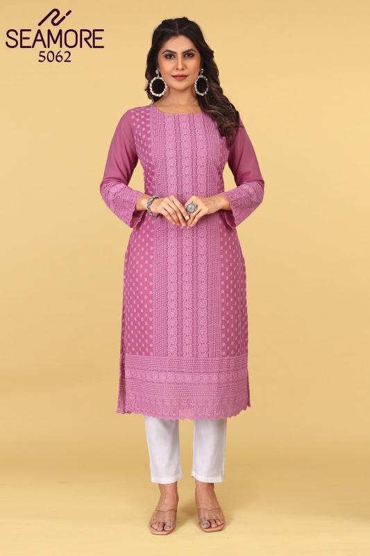 SEAMORE PINL PALAK VOL 3 Kurti Wholesale Catalog