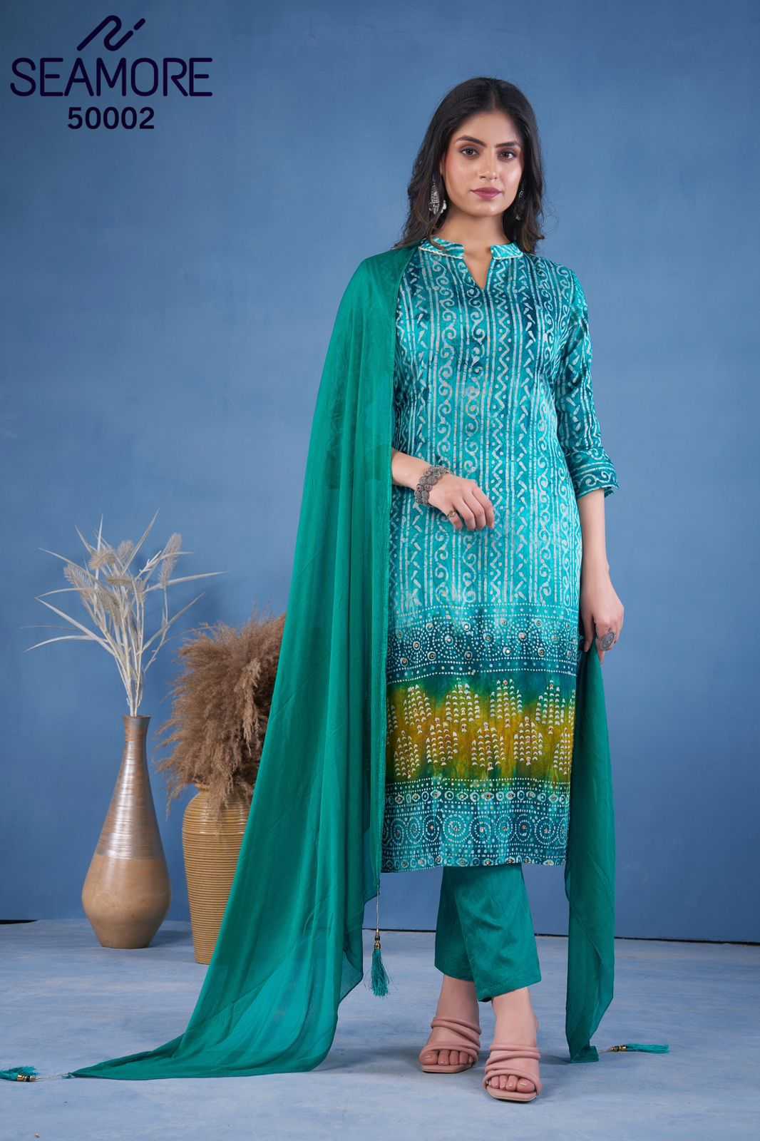 SEAMORE SAMYUGI D- 50001,50002,50003 Kurti Wholesale Catalog
