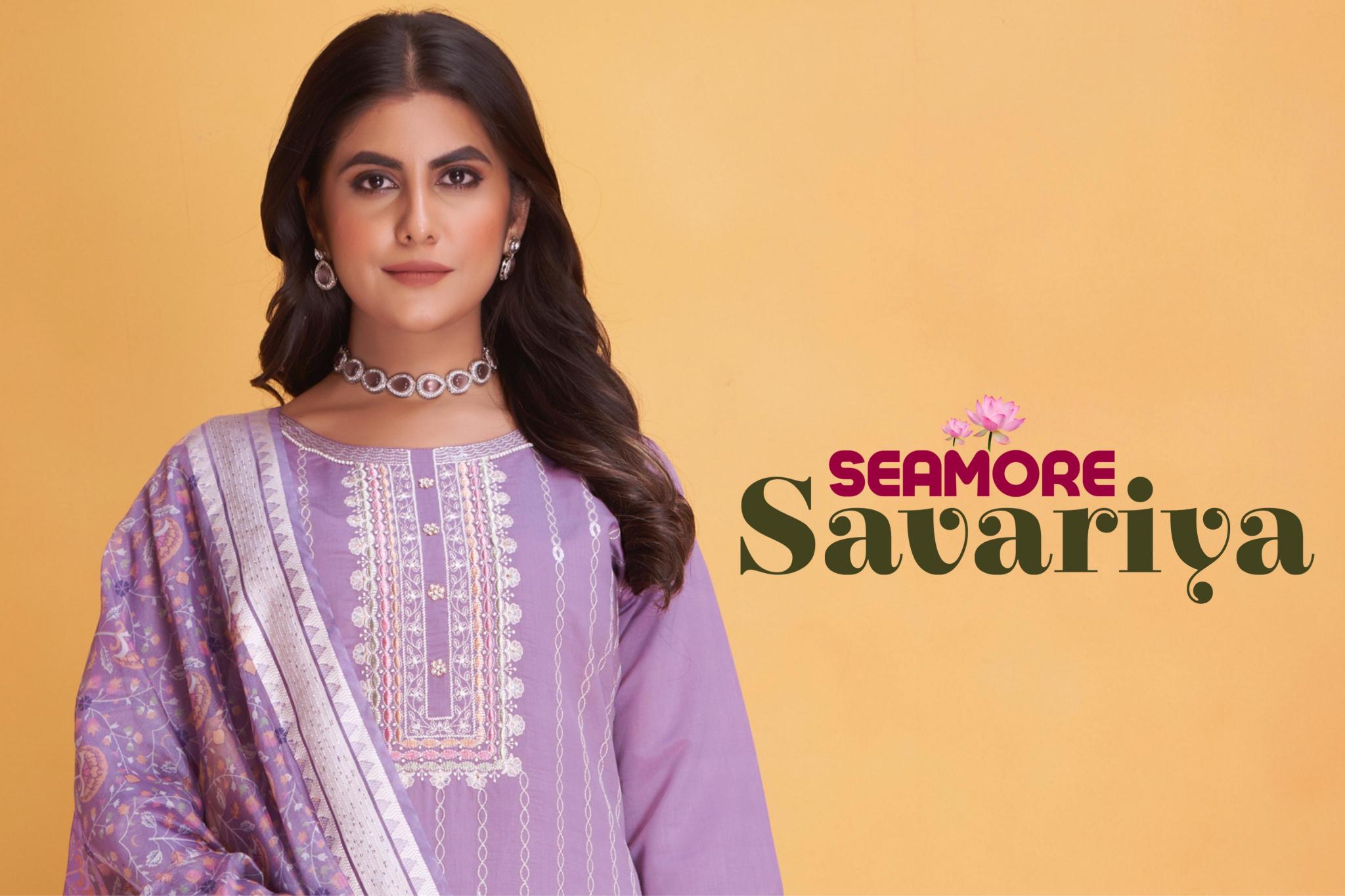 Seamore Savariya Digital Print Kurti Wholesale Catalog