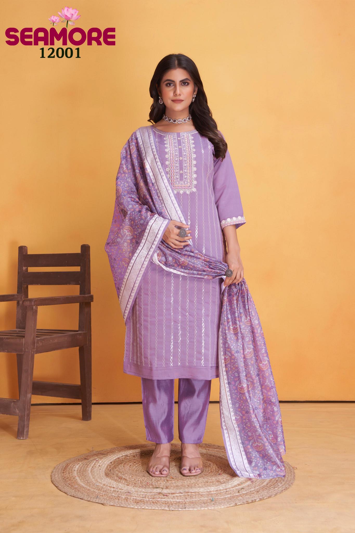 Seamore Savariya Digital Print Kurti Wholesale Catalog