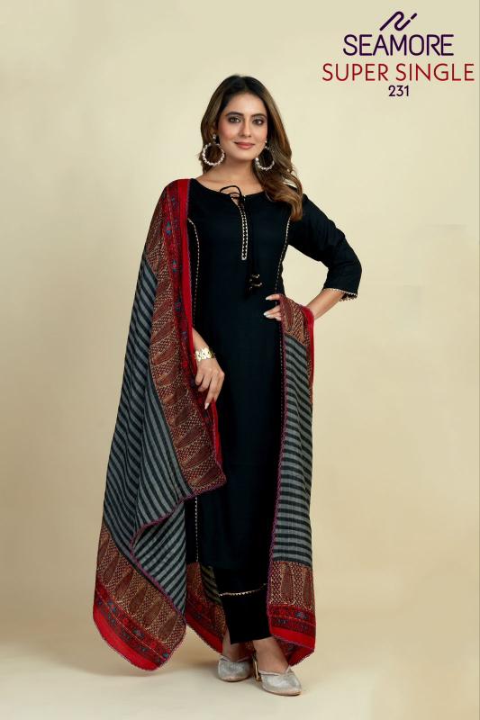 SEAMORE SUPER SINGLE D-231 Kurti Wholesale Catalog