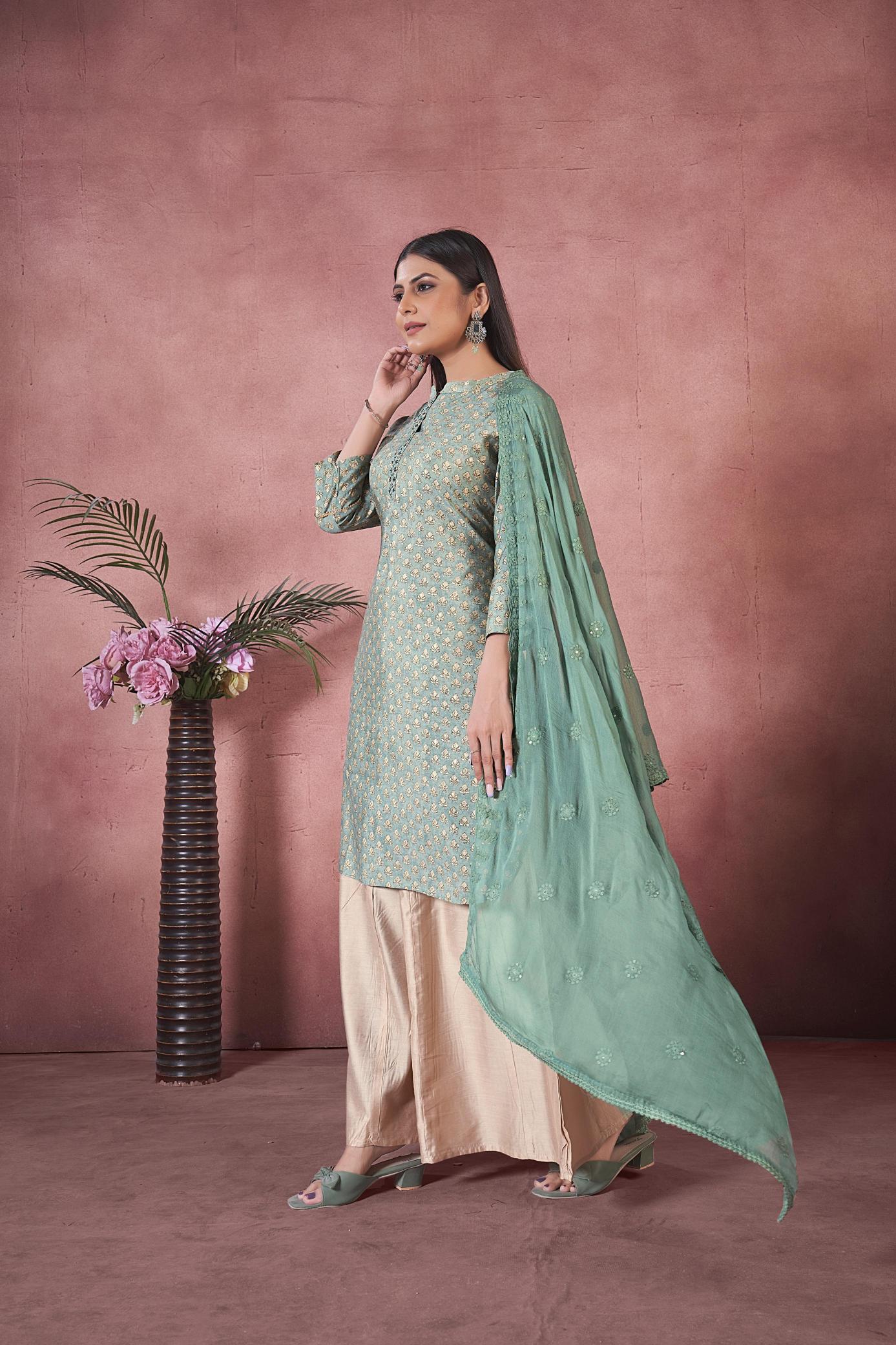 SEAMORE Vantara Vol 1 Embroidery Kurti Wholesale Catalog