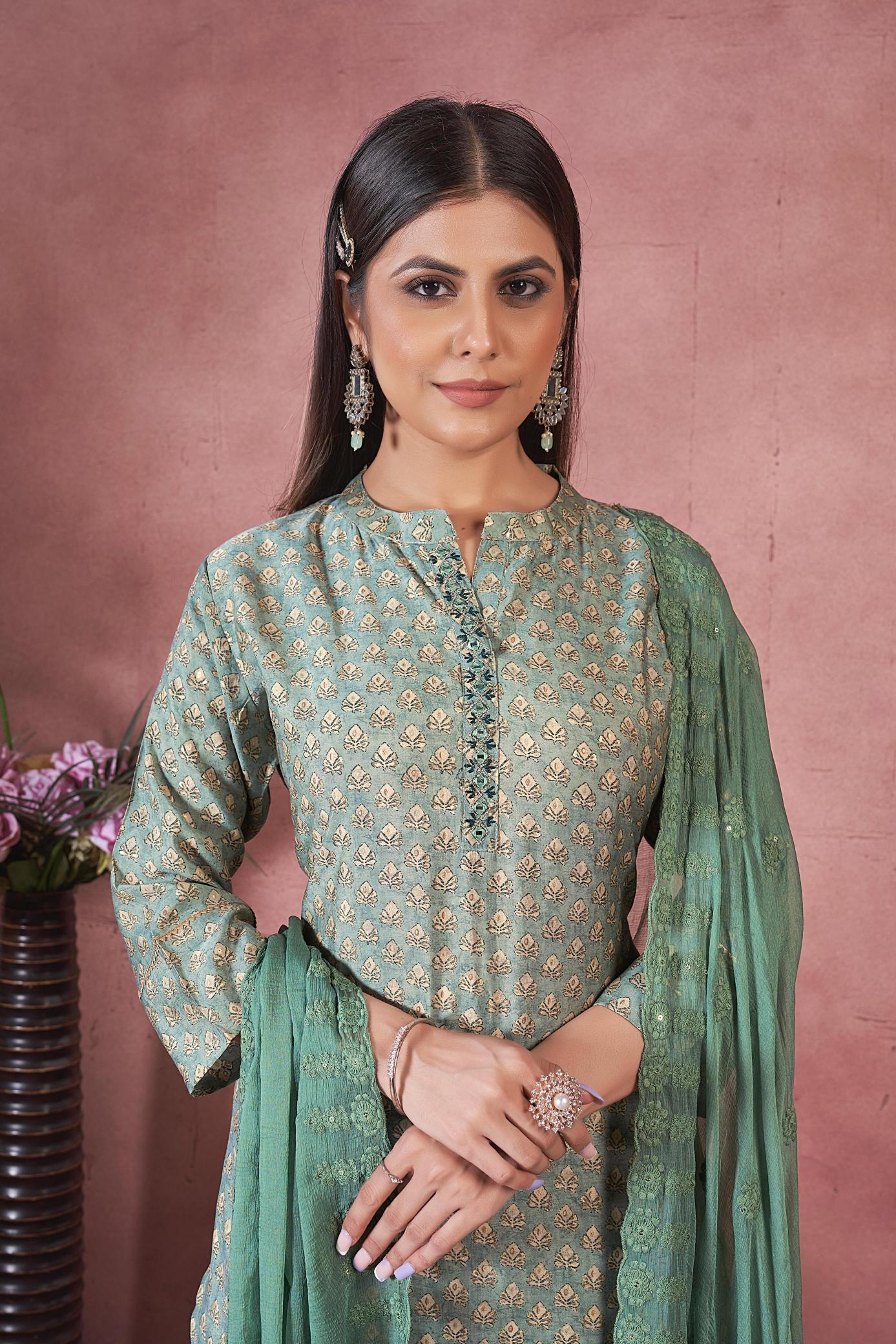 SEAMORE Vantara Vol 1 Embroidery Kurti Wholesale Catalog