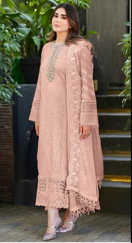 Serine S 298 A-B-C-D Georgette Pakistani Suits Wholesale Catalog