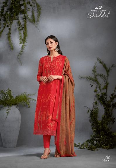 SHIDDAT MYSA Salwar Kameez Wholesale Catalog