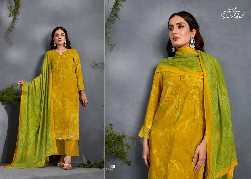 SHIDDAT MYSA Salwar Kameez Wholesale Catalog