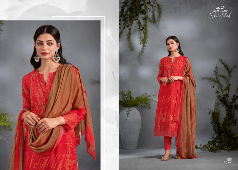 SHIDDAT MYSA Salwar Kameez Wholesale Catalog