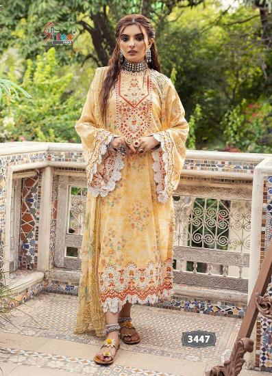 Shree Mariya B Chikankari Vol 1 Chiffon Dupatta Salwar Kameez Wholesale Catalog