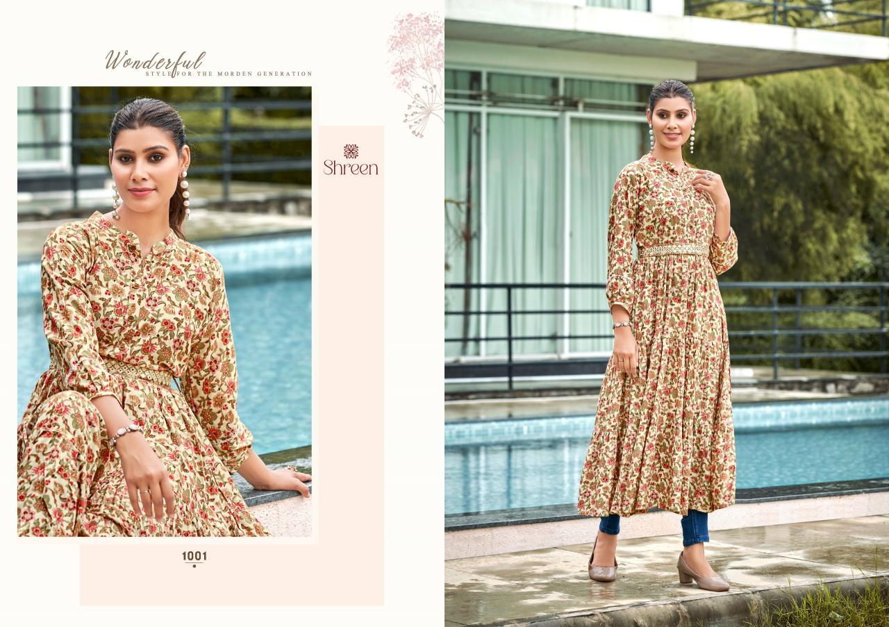 Shreen Raashi VOL 11 Kurti Wholesale catalog
