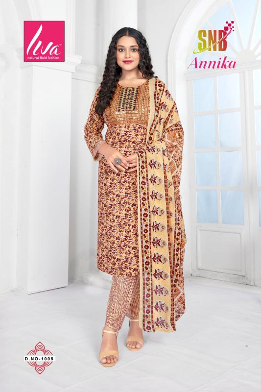 SNB Annika Vol 1 Rayon Kurti Wholesale Catalog