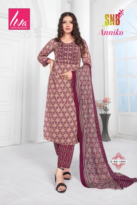 SNB Annika Vol 1 Rayon Kurti Wholesale Catalog