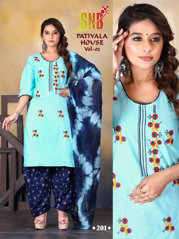 SNB PATIYALA HOUSE VOL 2 Kurti Wholesale Catalog