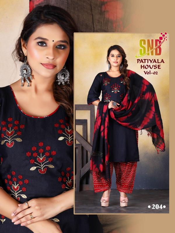 SNB PATIYALA HOUSE VOL 2 Kurti Wholesale Catalog