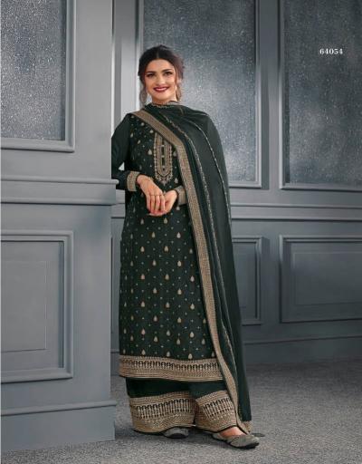 Soha 64051 To 64058 Designer Dola Silk Jecquard Salwar Suit Wholesale catalog