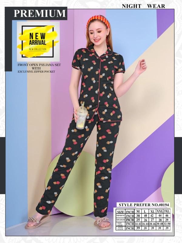 SUMMER SPECIAL VOL AT0194 Night Suit Wholesale catalog