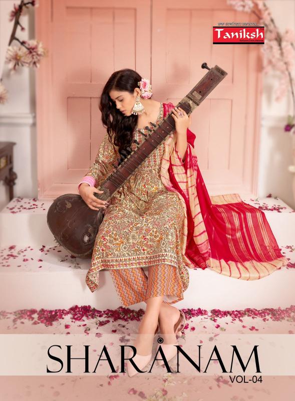 TANIKSH SHARNAM vol4 kurti Wholesale catalog