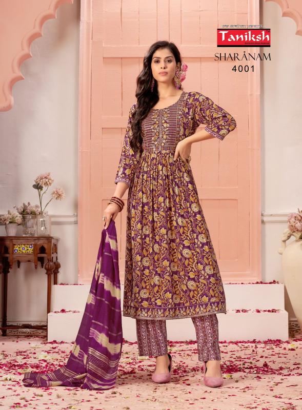 TANIKSH SHARNAM vol4 kurti Wholesale catalog