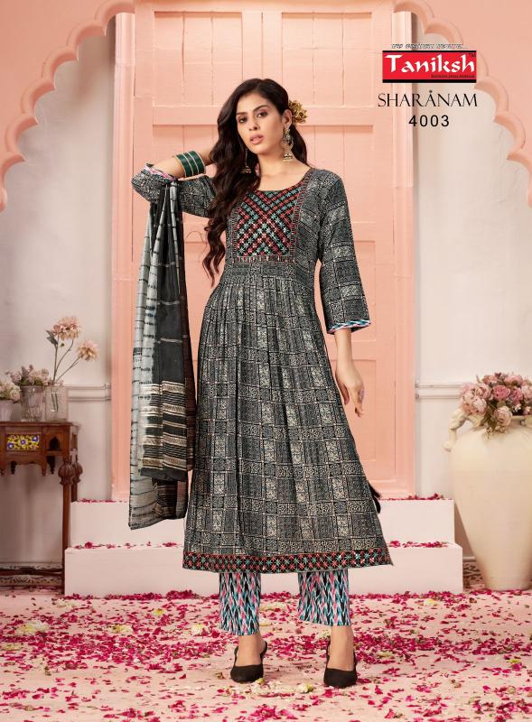 TANIKSH SHARNAM vol4 kurti Wholesale catalog