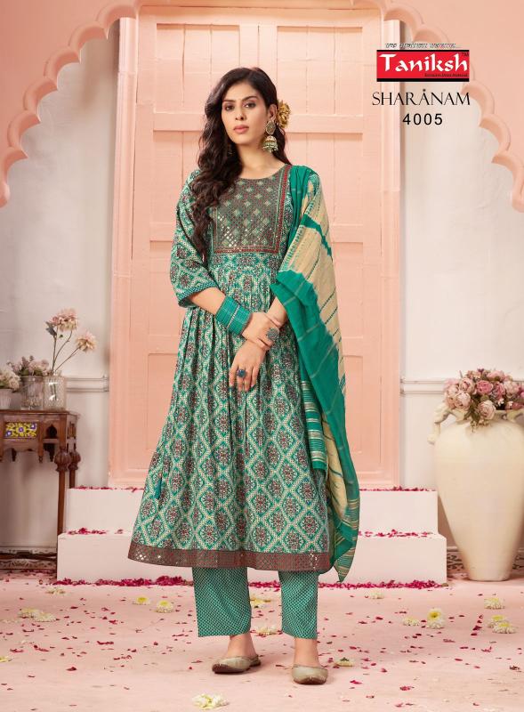 TANIKSH SHARNAM vol4 kurti Wholesale catalog