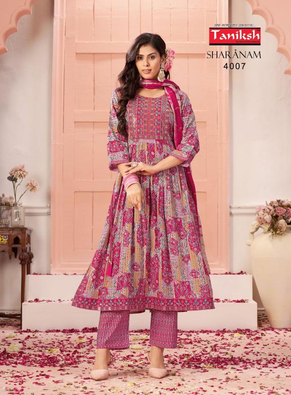 TANIKSH SHARNAM vol4 kurti Wholesale catalog