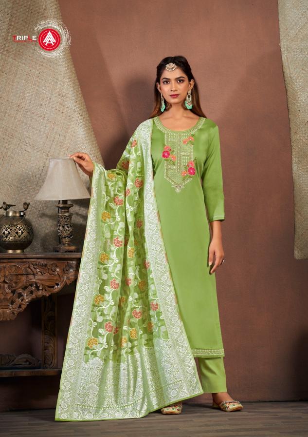 Triple Aaa Aas Edition 7 Jam Cotton Dress Material Wholesale Catalog