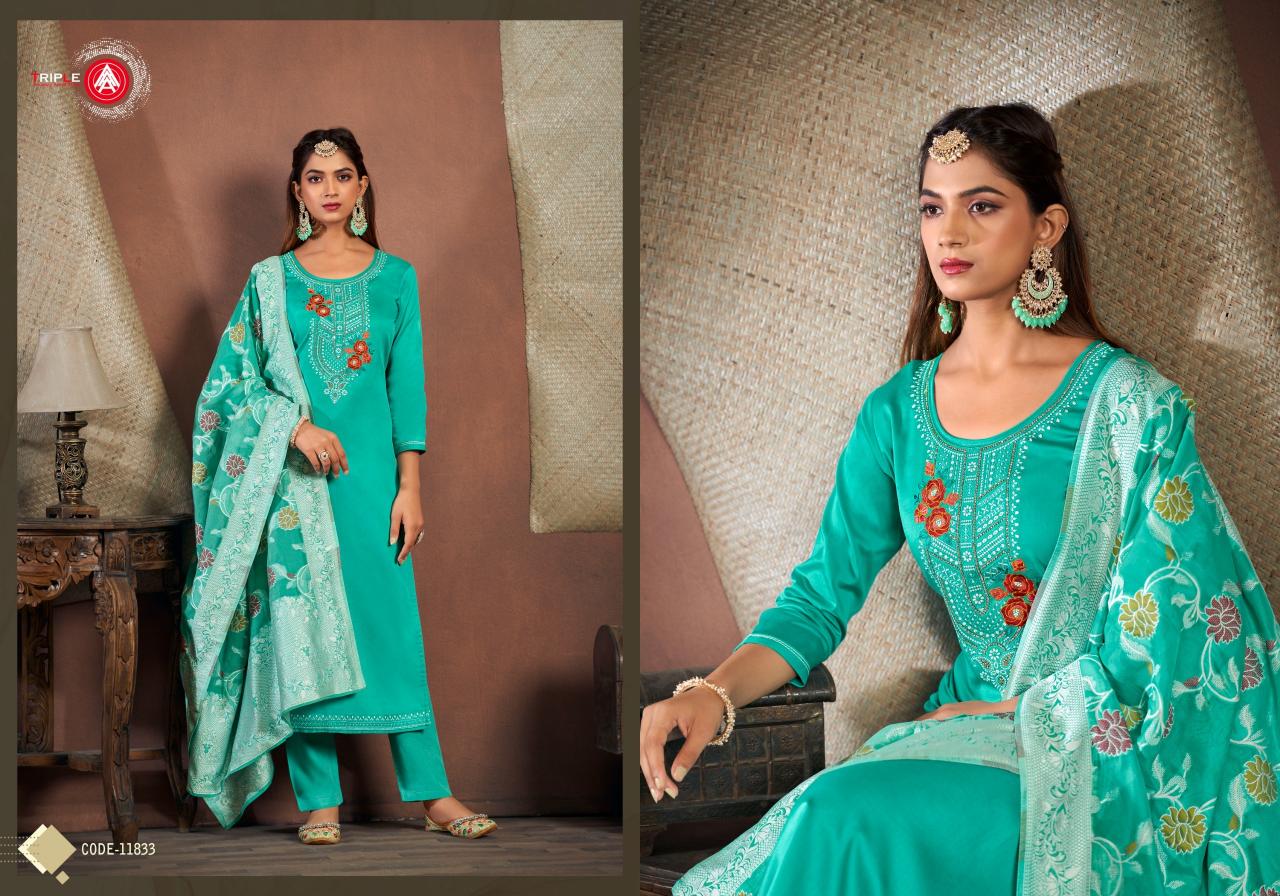 Triple Aaa Aas Edition 7 Jam Cotton Dress Material Wholesale Catalog