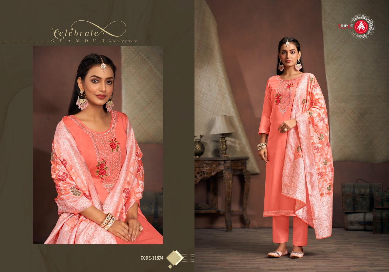 Triple Aaa Aas Edition 7 Jam Cotton Dress Material Wholesale Catalog