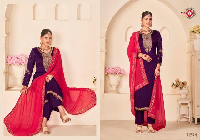 Triple Aaa Anokhi Fancy Dress Material Wholesale Catalog