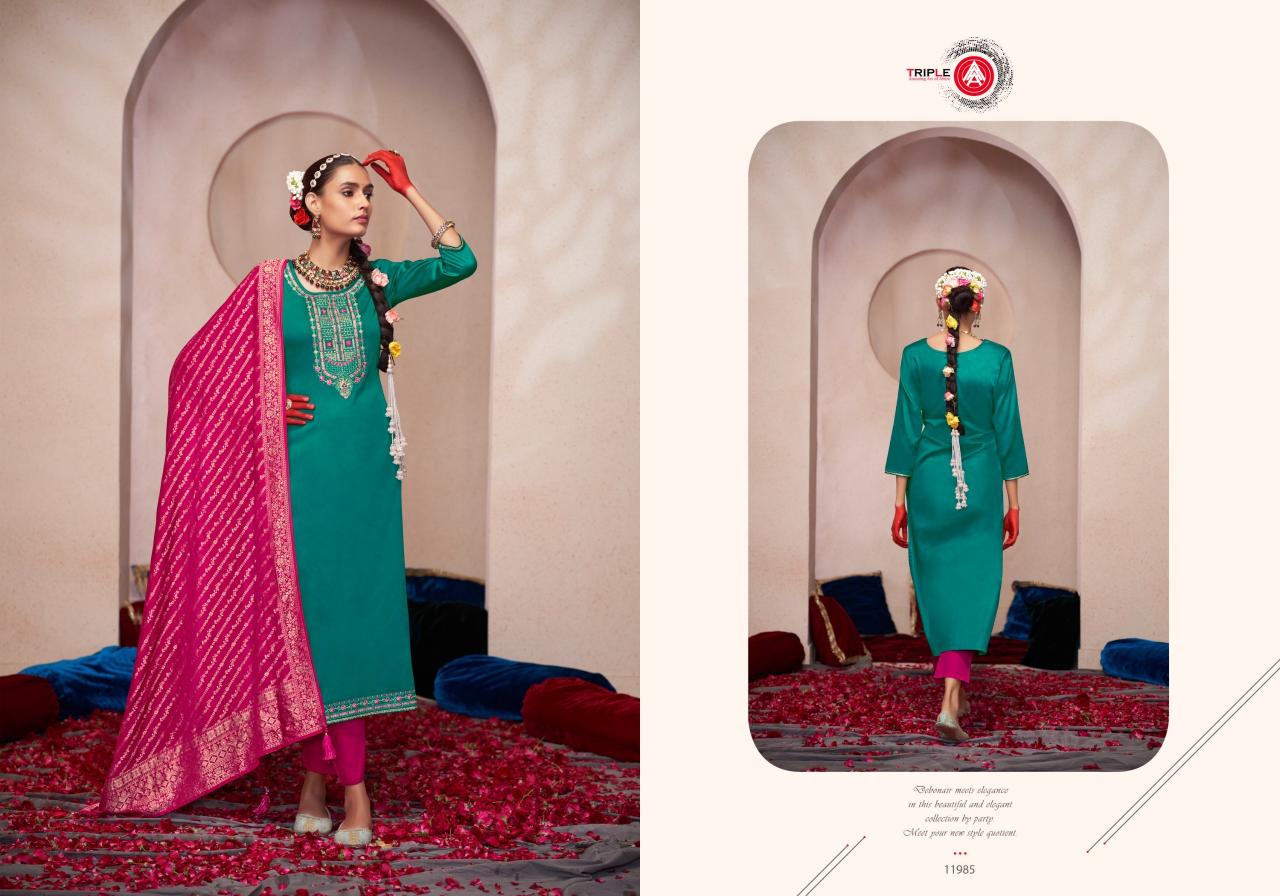 Triple Aaa Candy Jam Silk Fancy Dress Material Wholesale catalog